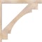 Ekena Millwork Merced Block Smooth Outlooker, Douglas Fir, 5 1/2"W x 46"D x 46"H OUT06X46X46MRC05SDF - alternate 2